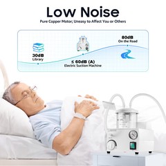 Portable Dental Suction Machine Oral Emergency Vacuum Phlegm Suction Unit