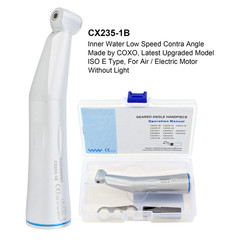COXO Dental Surgical Handpiece Low Speed Contra Angle Straight Air Motor CX235-B