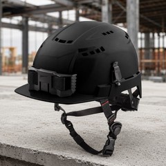 Milwaukee BOLT 48-73-1330 Type 2 Class C Vented Safety Helmet Black