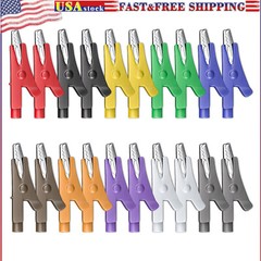 Alligator Clips with Insulated Sheath 38mm Spring Clamps Crocodile Clips 20PCS