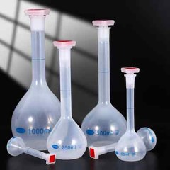 New 25/50/100/250/500/1000ml Volumetric Measuring Flask With Stopper Long Neck