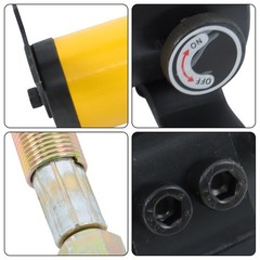 20Ton Hydraulic Cylinder For Jack Low Profile Porta Power Ram Single Acting+Pump