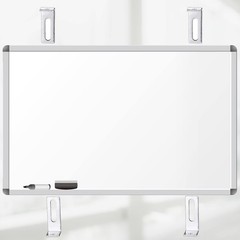 Oudain 20 Set Whiteboard Brackets Whiteboard Installation Hardware Kit Mounting