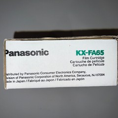 Panasonic KX-FA65 Film Cartridge 100M (328 feet) Fax Machine Film OEM New-in-Box