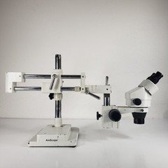 AmScope SM-4B Series 3.5-22.5x Stereo Microscope w/double Arm Stand Wide View