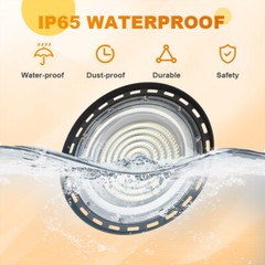 8 Pack 300W UFO Led High Bay Light Shop Warehouse Factory Commercial Industrial