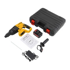 Brushless Hammer Drill,800W Battery-powered Hammer Drill,Hammer Drill w/ 4 Modes