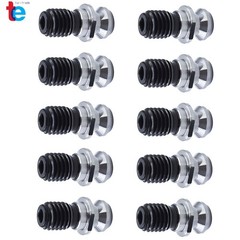 10PC CAT40 45°.740″Coolant Pull Stud Retention Knob for Mazak Fadal HURCO Okuma