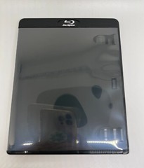3PCS 11mm Single Blu-Ray DVD Case w/Blu-Ray Silver Embossed Logo, Black,YH8-11MM