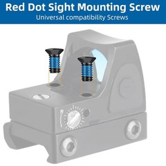 61Pcs Red Dot Sights Screws Kit Alloy Steel Flat Head Screws for Optics Mount…