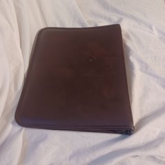 Zippered Portfolio 3 Ring Binder Made in Canada