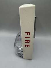 Simplex 4906-9130 White Ceiling Horn Strobe