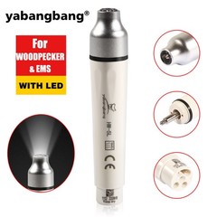 Ultrasonic Piezo Scaler Handpiece HW-3H HW-5L LED Fit EMS DTE SATELEC Woodpecker