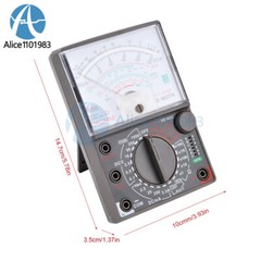 AC DC 1000V Pointer Type Analog Multimeter Meter Voltage Current Resistance