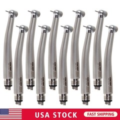 USPS! SANDENT Dental High Speed Handpiece Push Button Standard Head 4H-M4 1-10*