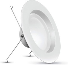 Feit 5/6” LED Recessed Downlight Color Select 2700-5000K Dimmable 120W EQ