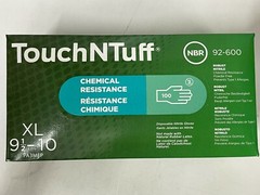 CASE OF 10 BOXES Ansell Nitrile Gloves Chemical Resistance Size XL 92-600