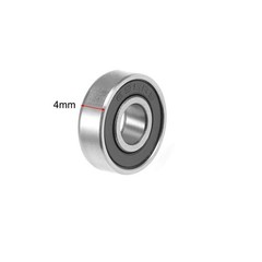 uxcell 695-2RS Deep Groove Ball Bearing 5x13x4mm Double Sealed 5mmx13mmx4mm