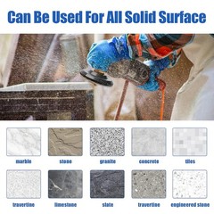 4 Inch Wet Dry Diamond Polishing Sanding Pads Discs Concrete Granite Glass Stone