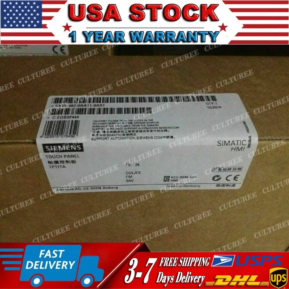 NEW SIEMENS SIMATIC TP177A Touch Panel 6AV6642-0AA11-0AX1 6AV6 642-0AA11-0AX1