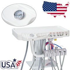 ETERFANT Dental Portable Mobile Delivery Unit System Cart Treatment 4 Holes US