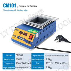 CM-107 Lead-free solder pot Digital display 500w melt tin 2.3KG temperature adju