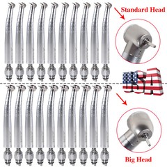 1-10 KaV Style Dental High Speed Turbine Handpiece with 4Holes Quick Coupler US