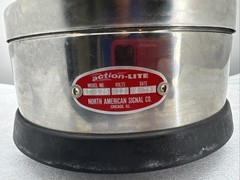 Vintage North American Signal – Amber Strobe Light -Action Lite 12volts #ST-125