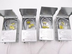 4 Pack Amico Slim Panel 5CCT LED Recessed Downlight Junction Box Only SEE DES