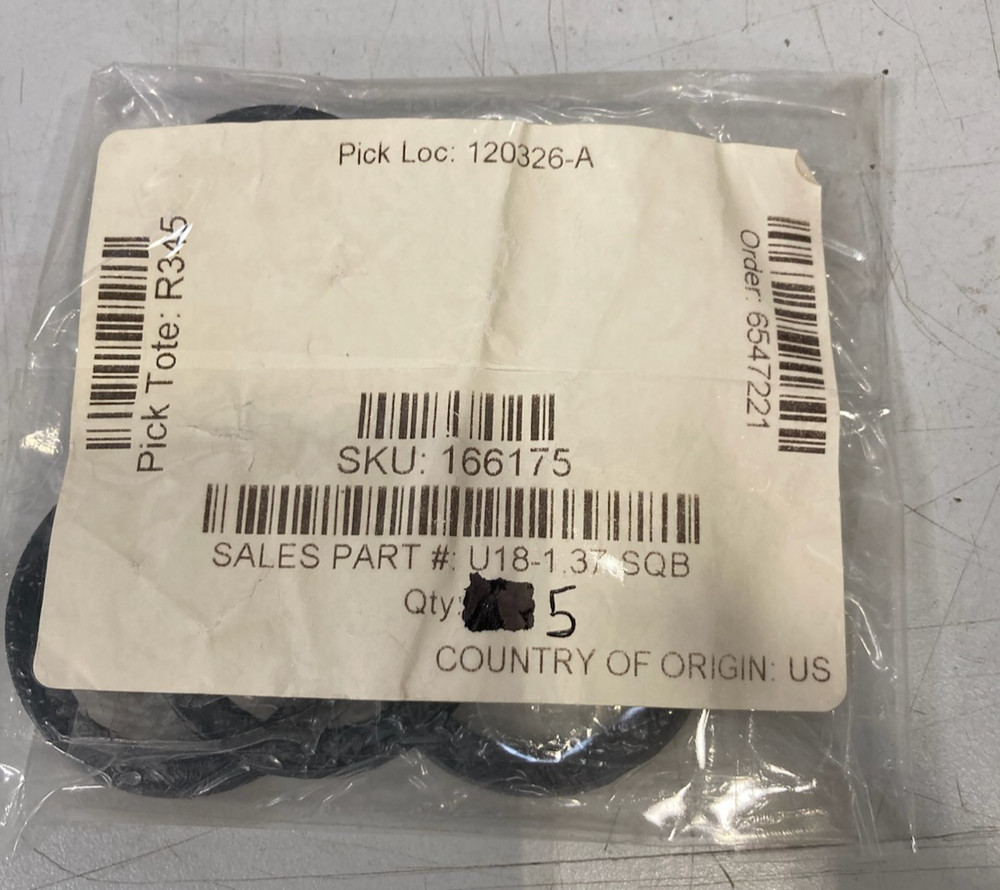 U18-1.37-SQB U-Cup Seal 1-3/8″ ID x 1-3/4″ OD x 3/16″ H 90A Urethane Hydraulics