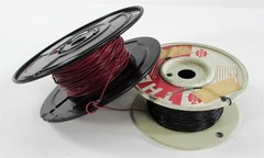 NOS Two Spools of 700+ft Stranded Conductor Wires (HMS2-1563-24BUE0) & 22 AWG