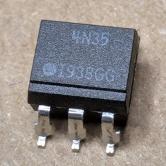 4N35 (lot of 9) Optocoupler DIP-6 Phototransistor Mixed Lot (Motorola + Others)