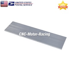 2pcs Aluminum Raw Material Flat Plate Long 300mm/11.81inch Thick 6mm Wide 80mm