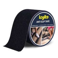 Anti Slip Tape, 4 Inch x 42 Ft Grip Tape for Stairs Outdoor/Indoor, Waterproof N