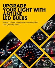 T5 37 74 2721 PC74 PC37 Super Bright Canbus Error Free LED Bulb, Color: White