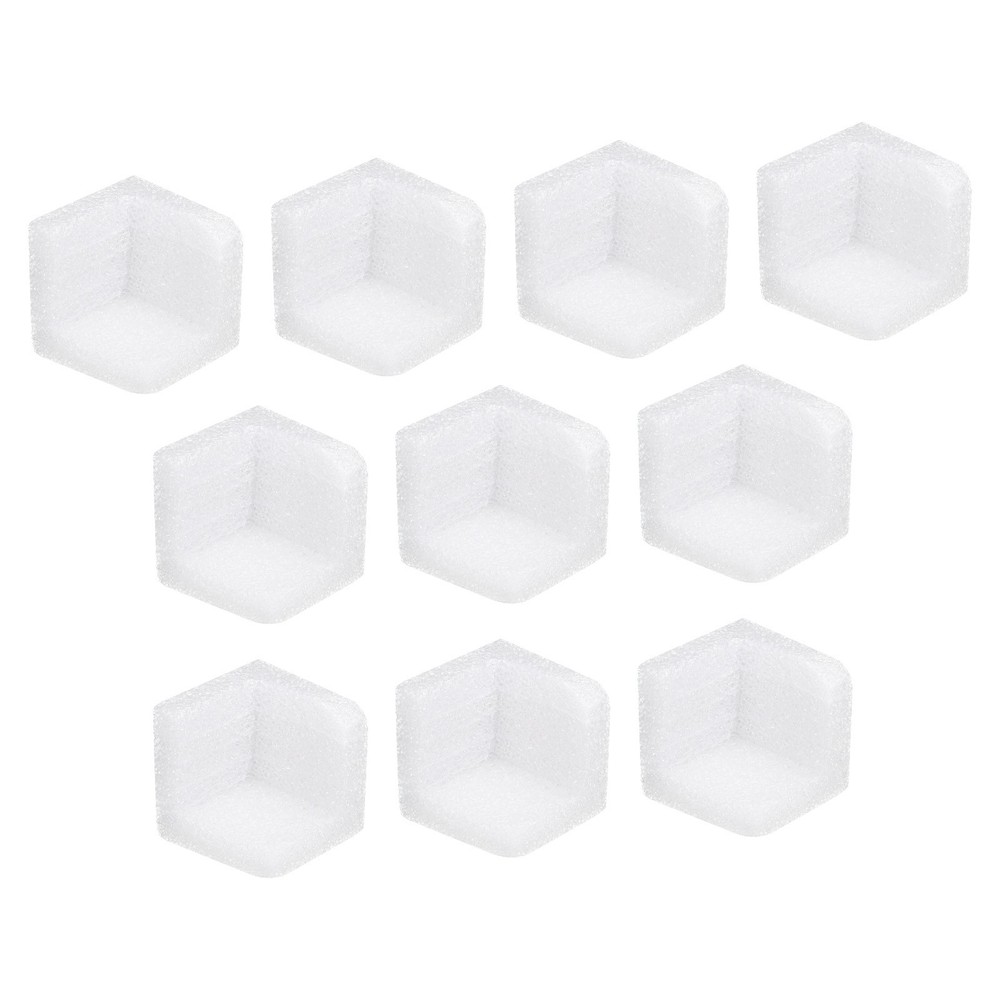50pcs Expanded Polyethylene Foam Edge Protector 1.6×1.6×1.6 Inch for Packing