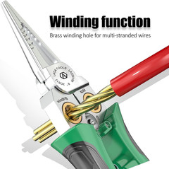 8 in 1 Wire Stripper with Voltage Tester,Wire Strippers Electricity Measurement