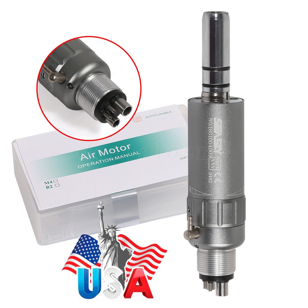 NSK Style Dental Air Motor 2/4 Hole Micromotor E-type Handpiece Connector