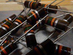 Vintage Carbon Comp 2 Watt Resistors Allen-Bradley Stackpole IRC You Choose