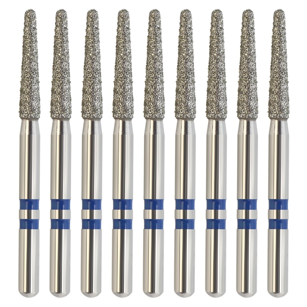 Zirconia Cutter Diamond Crown Removal Bur Round End Taper Medium Grit Z856/016M
