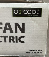 10 Inch Battery Electric Portable Fan Camping Outdoor Fans Indoor Tent Accessory