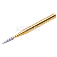 Dental Trimming/Finishing FG Gold Burs Tungsten Carbide For High Speed Handpiece