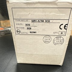 Omron G2RV-SL700 DC12 General Purpose Relay DC Coil for Panels 10 Pack