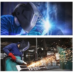 CNR 4-sensors AUTO DARKENING WELDING/GRINDING HELMET DIN 4-13 Hood big view