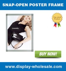 Front Load Easy Open Snap Frame Poster/Picture Frame 10.25″ x 13.75″