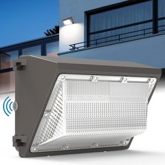 120W LED Wall Pack Light Daylight Dusk to Dawn Photocell Outdoor Wall Light