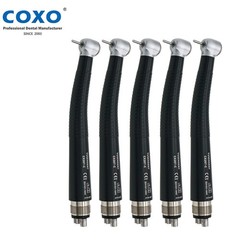 US COXO Dental CX207-C H14 High Speed Air Turbine Colorful Handpiece 4 Hole M4
