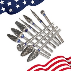 10Pcs/Set Dental The Original Bur Diamond Tooth Drill Bit Set Assorted 2.35mm
