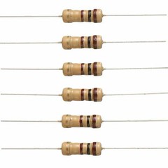 10 Pack~100PACK 100 Ohm Ω 5% Tolerance 1/4W 0.25 Watt Carbon Film Resistor