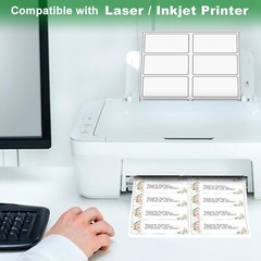 250-40000Labels 2″ x 4″ Shipping Address Labels for Laser Ink Jet Adhesive 10 UP